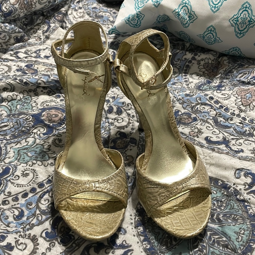 Champagne High Heels